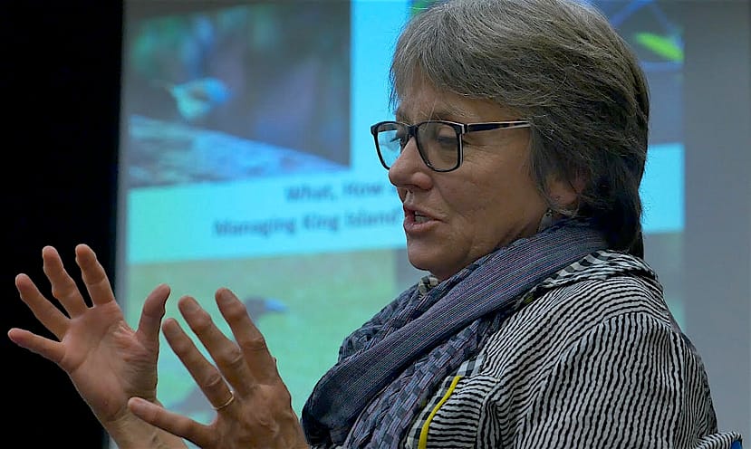 Kate Ravich teaching